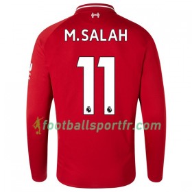 Tenue Liverpool M.Salah 11 Domicile 2018-2019 Maillot de Foot ML